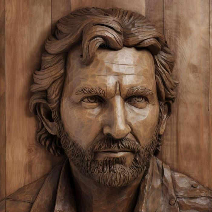 Bradley Cooper 4 stl model for CNC